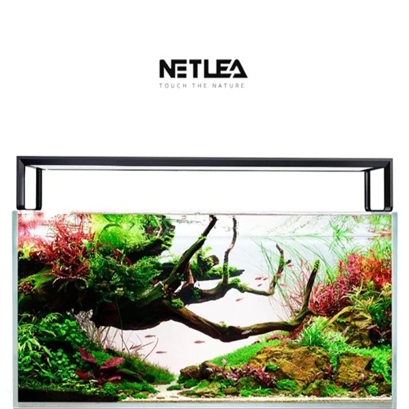 Aquarium Fish App - Netlea AT5S V4 スマートWiFiアプリ制御 フルスペクトル水槽植物育成ライト 魚水槽