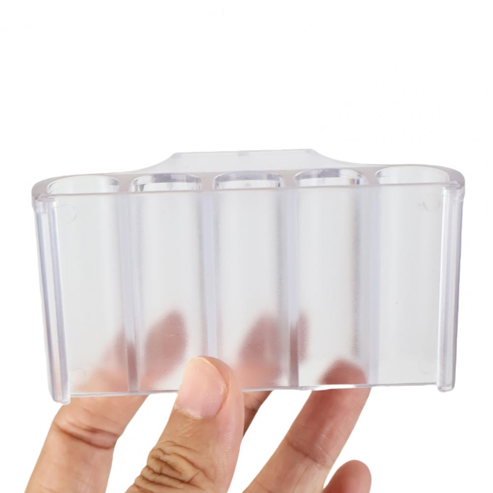Aquarium Fish Pot - 4.5/6.5 センチメートル水族館植物ホルダー水槽植物スタンドぶら下げプラスチック水生植木鉢水族館プランターカップ浮遊植物用