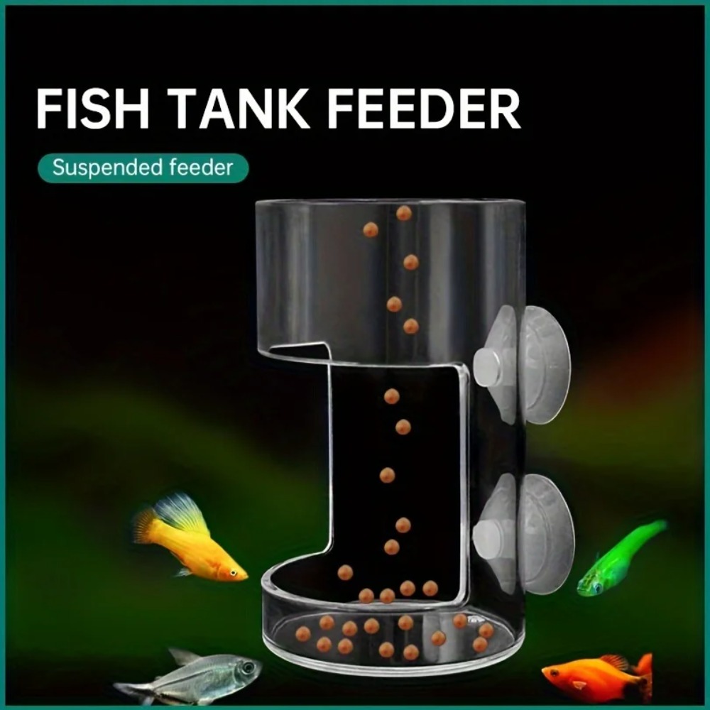 Aquarium Fish Medicine - 滑り止め付き水槽用フィーダーリング - 必須の魚の餌やり用品、水槽用フローティングフードフィーダー（正方形/円形）