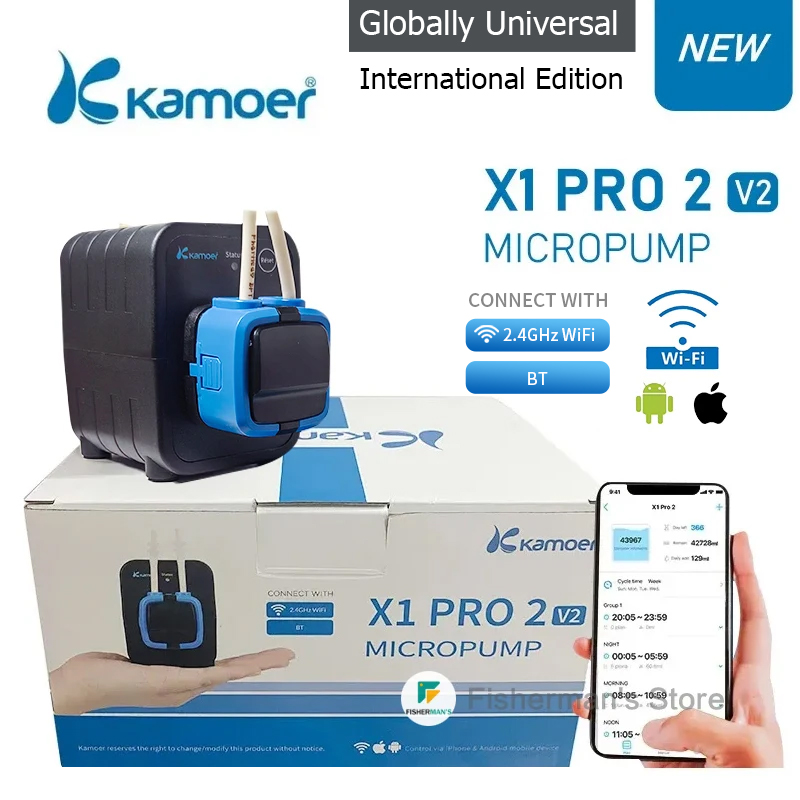 Bluetooth Kamoer-X1 Pro 2 V2 F - Aquarium Fish App のレビューと価格