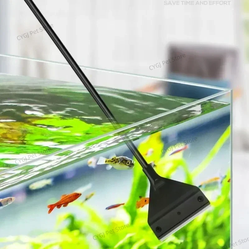 水槽クリーニングツールフラット砂藻類除去デュアルユースガラス - Aquarium Fish Maintenance のレビューと価格
