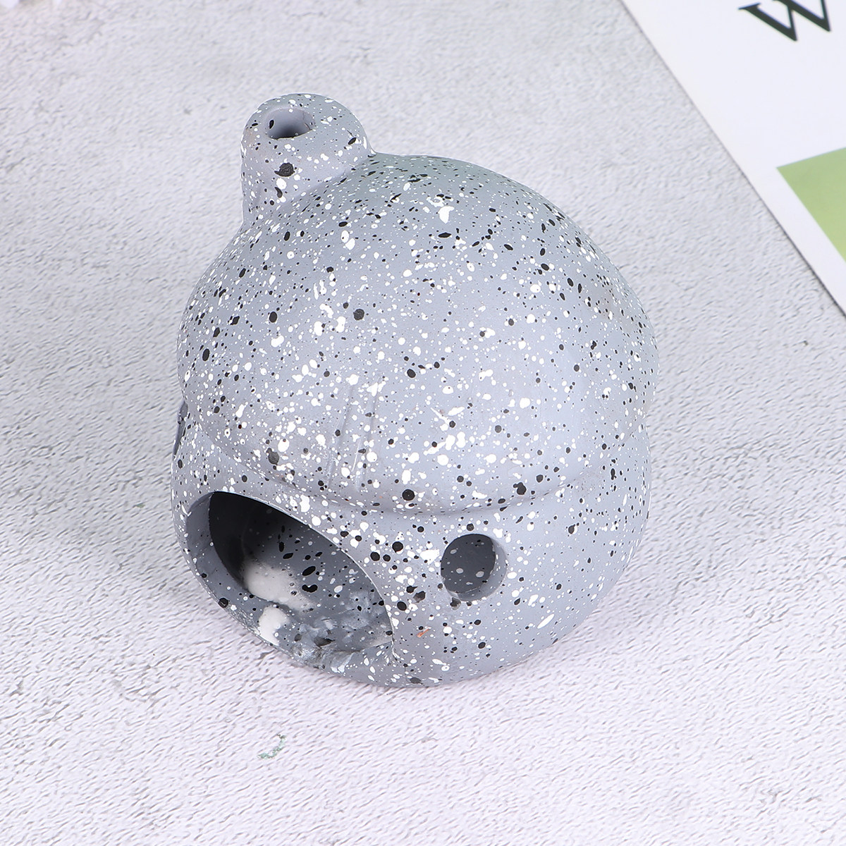 1個入りセラミック製キノコ型水槽用魚の隠れ家、エビやシクリッ - Aquarium Fish Low Maintenance のレビューと価格