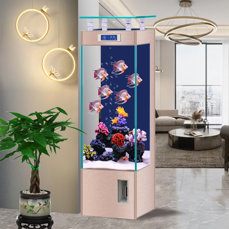 超透明ガラス製小型～中型家庭用床置き水槽、低メンテナンス＆水 - Aquarium Fish Low Maintenance のレビューと価格