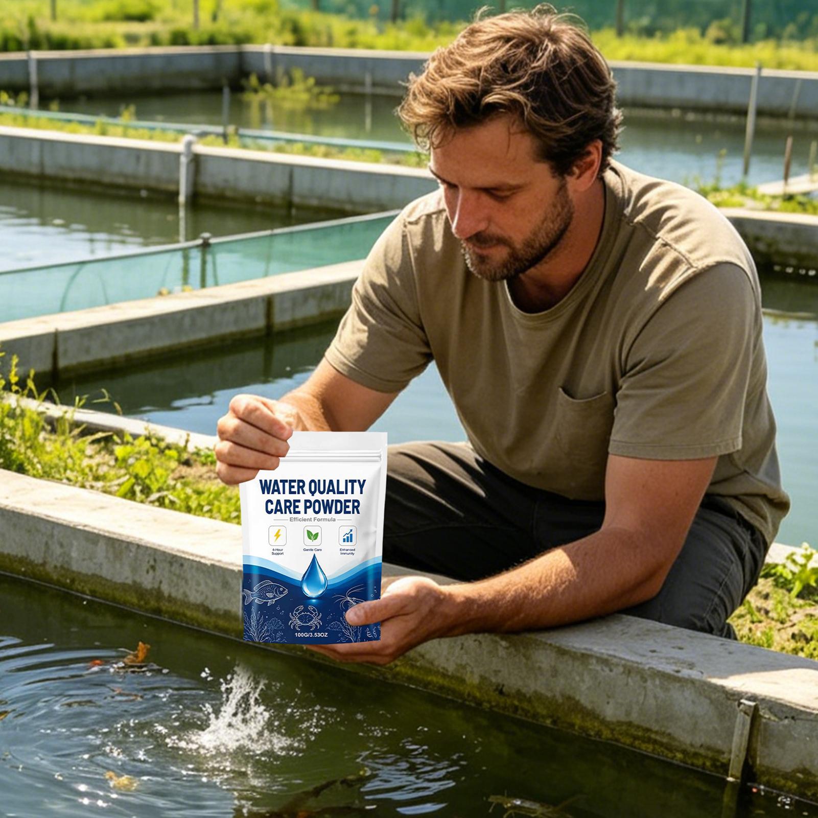100 グラム水族館水浄化剤粉末濁水用長期持続クリア水槽クリ - Aquarium Fish Medicine のレビューと価格