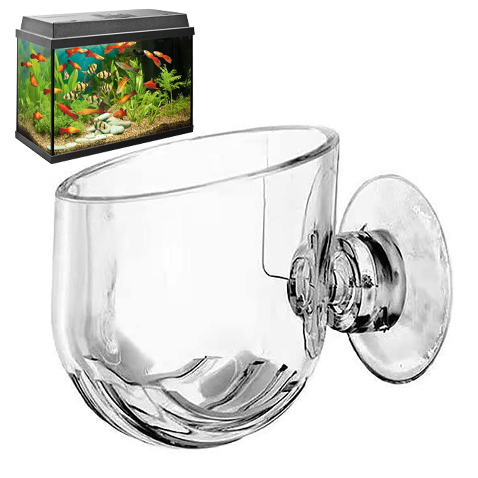 水生植物ポット クリアアクリル水族館プランター 吸盤付き 魚 - Aquarium Fish Pot のレビューと価格