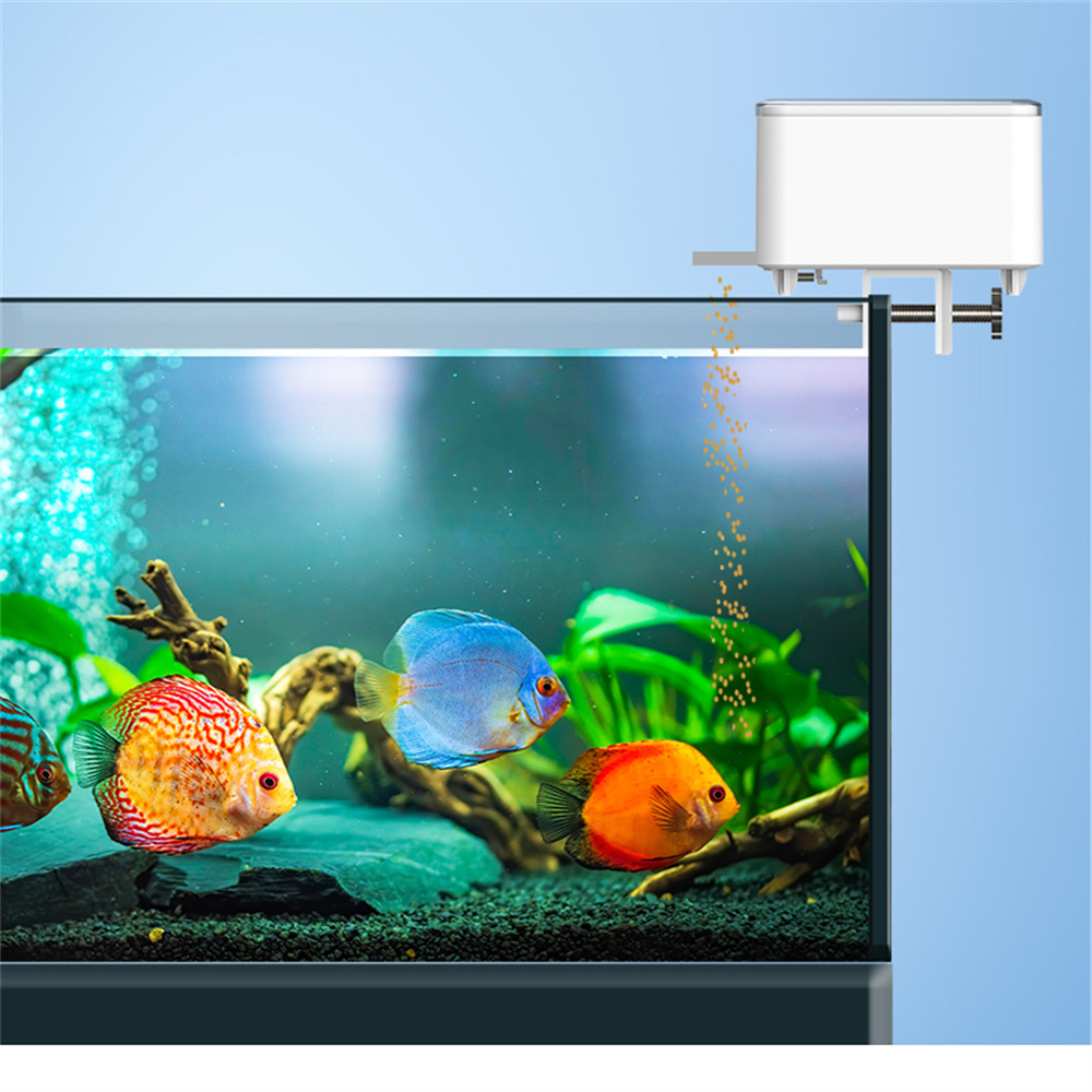 WiFi スマート自動フィーダー水族館金魚タイミングフィーダ - Aquarium Fish App のレビューと価格