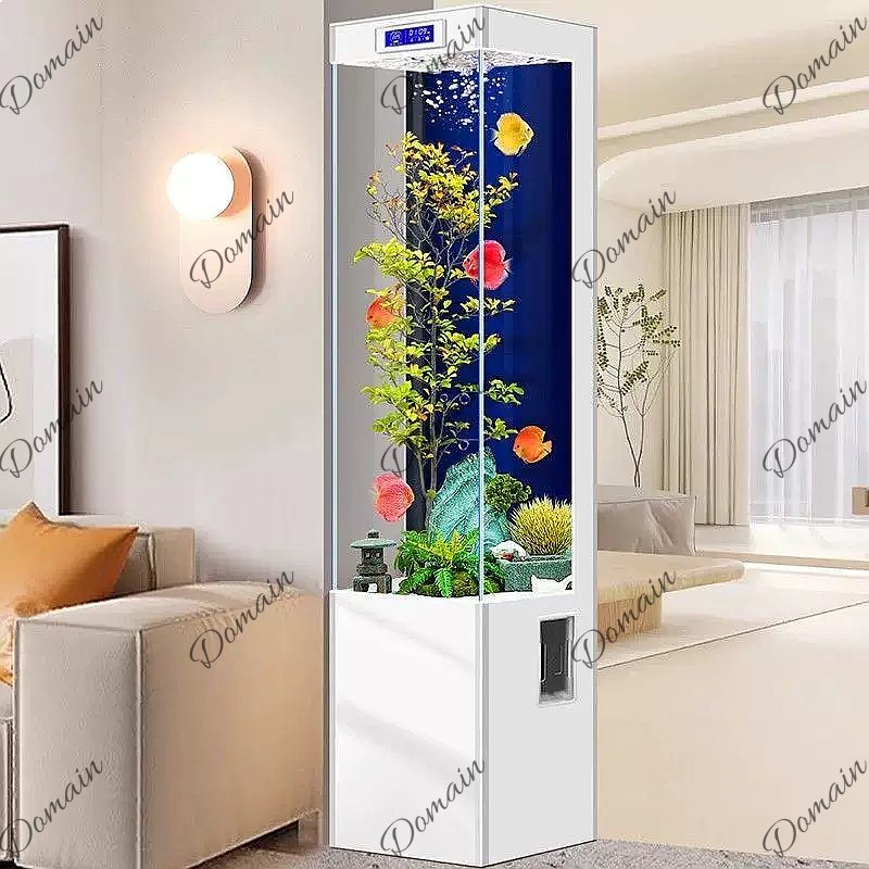 カスタムシンプルリビングルームエコ水槽低メンテナンス水換え不 - Aquarium Fish Low Maintenance のレビューと価格