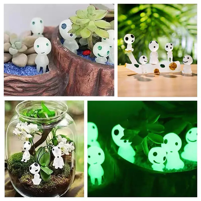光るエルフミニフィギュア水槽飾り コダマ 暗闇で光るフィギュ - Aquarium Fish Pot のレビューと価格