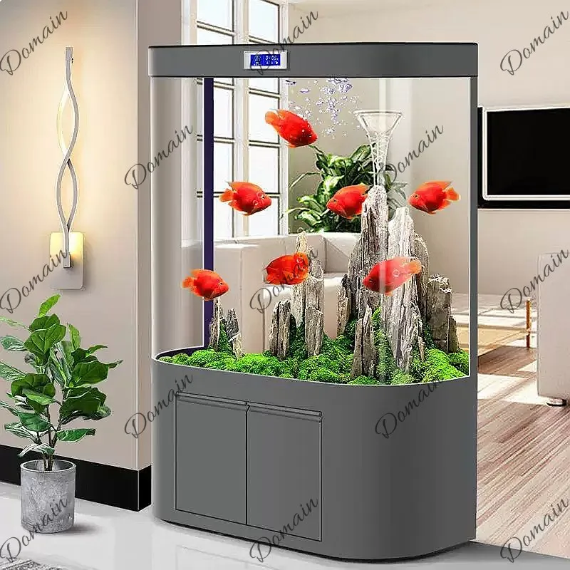 B80大型水槽 リビングルーム 床置き型 底面フィルター 曲 - Aquarium Fish Low Maintenance のレビューと価格